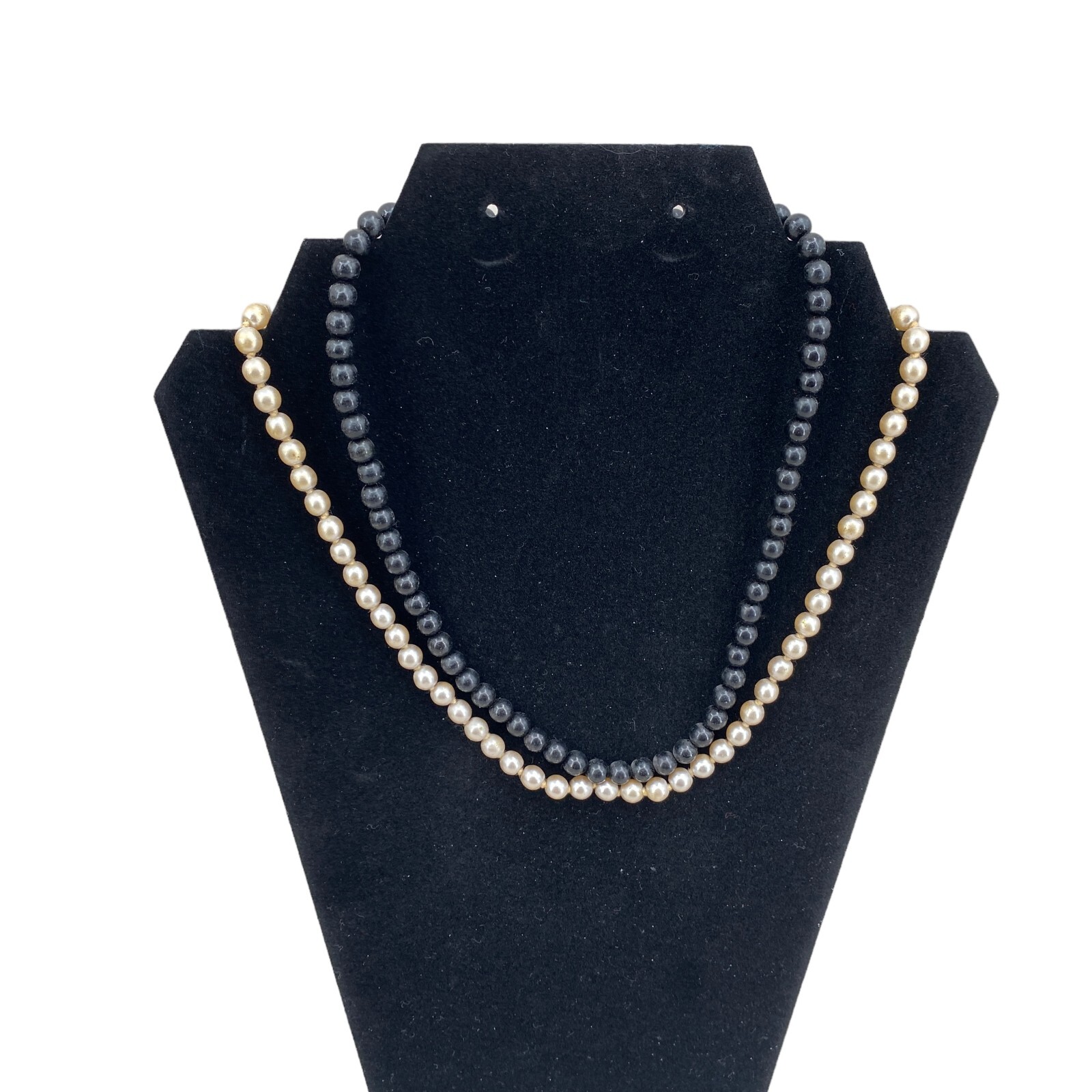 Costume Jewelry Lot of 4 with Assorted Colors/Sizes Necklaces