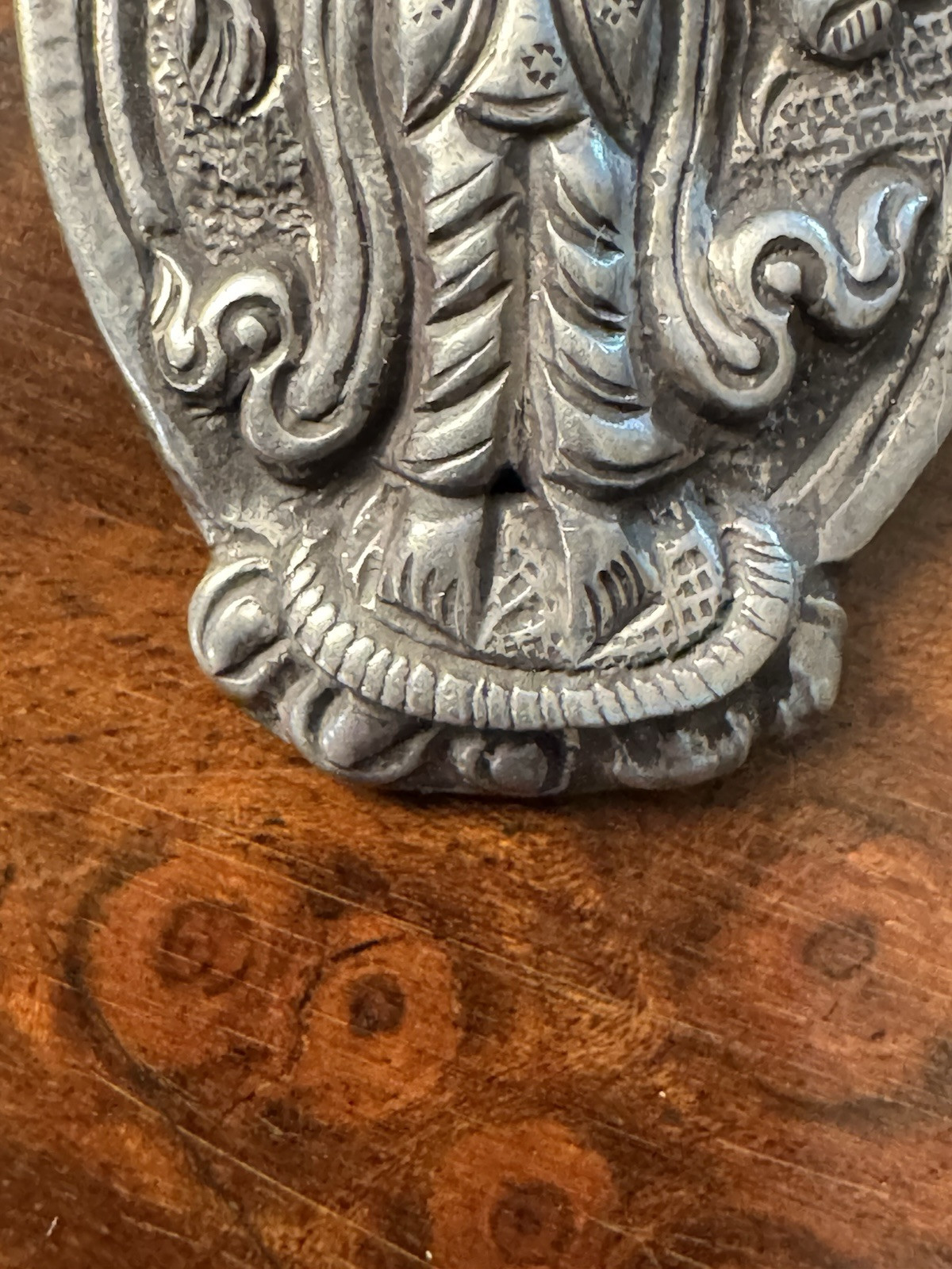 Vintage religion Sterling Silver India Hindu Vishna Shiva Pendant