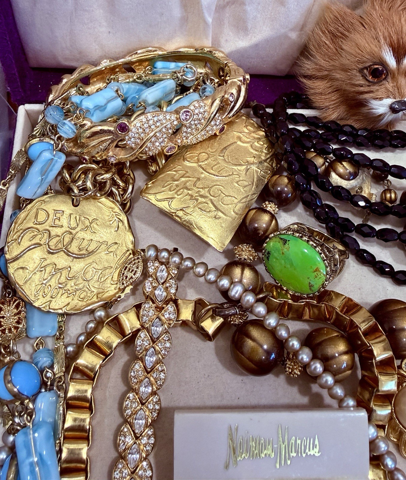 Vintage Antique Jewelry Lot! Rhinestones! Givenchy, Trifari & More! Rare!