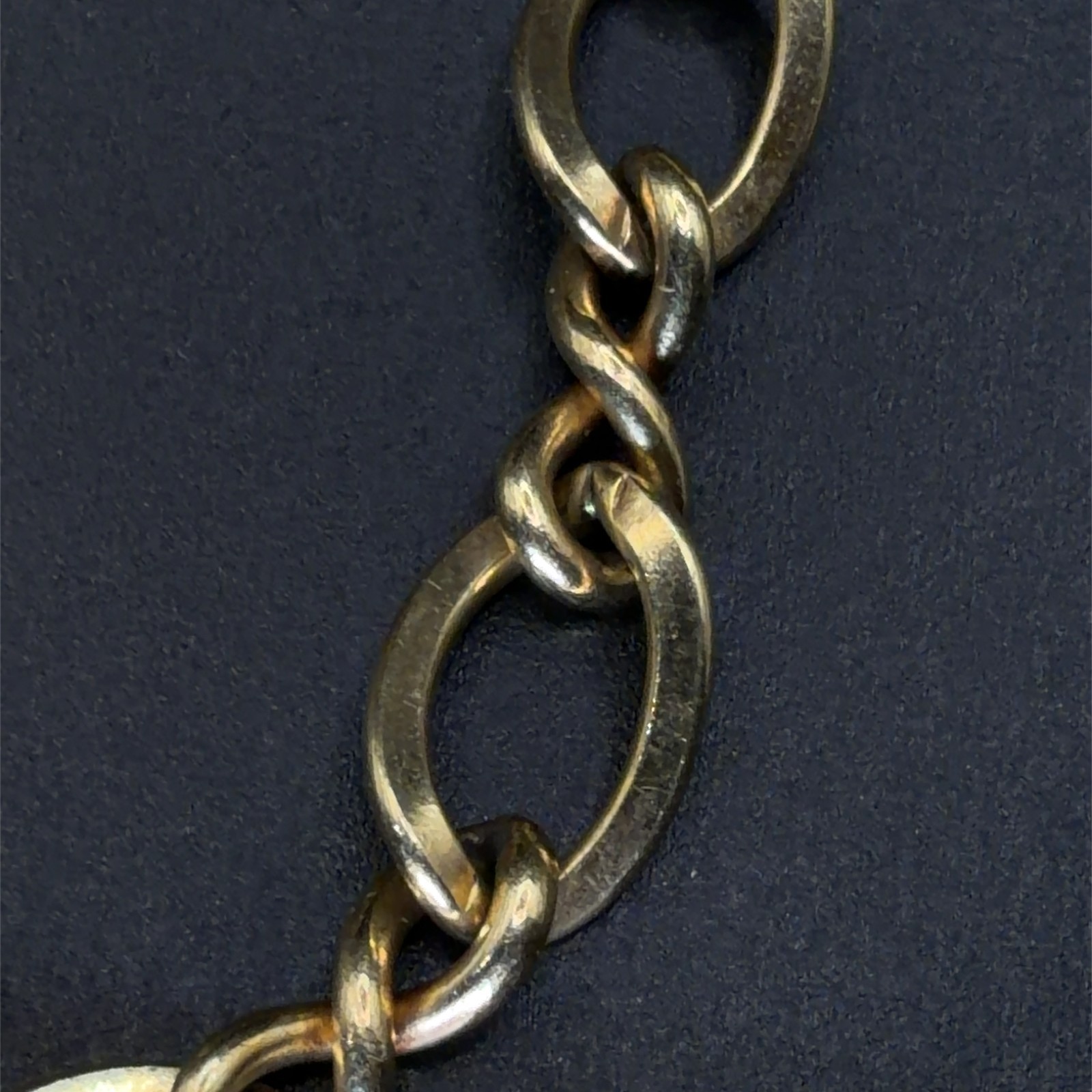 Vintage 12K Gold Filled Open Oval Link Bracelet, 6.5 Grams