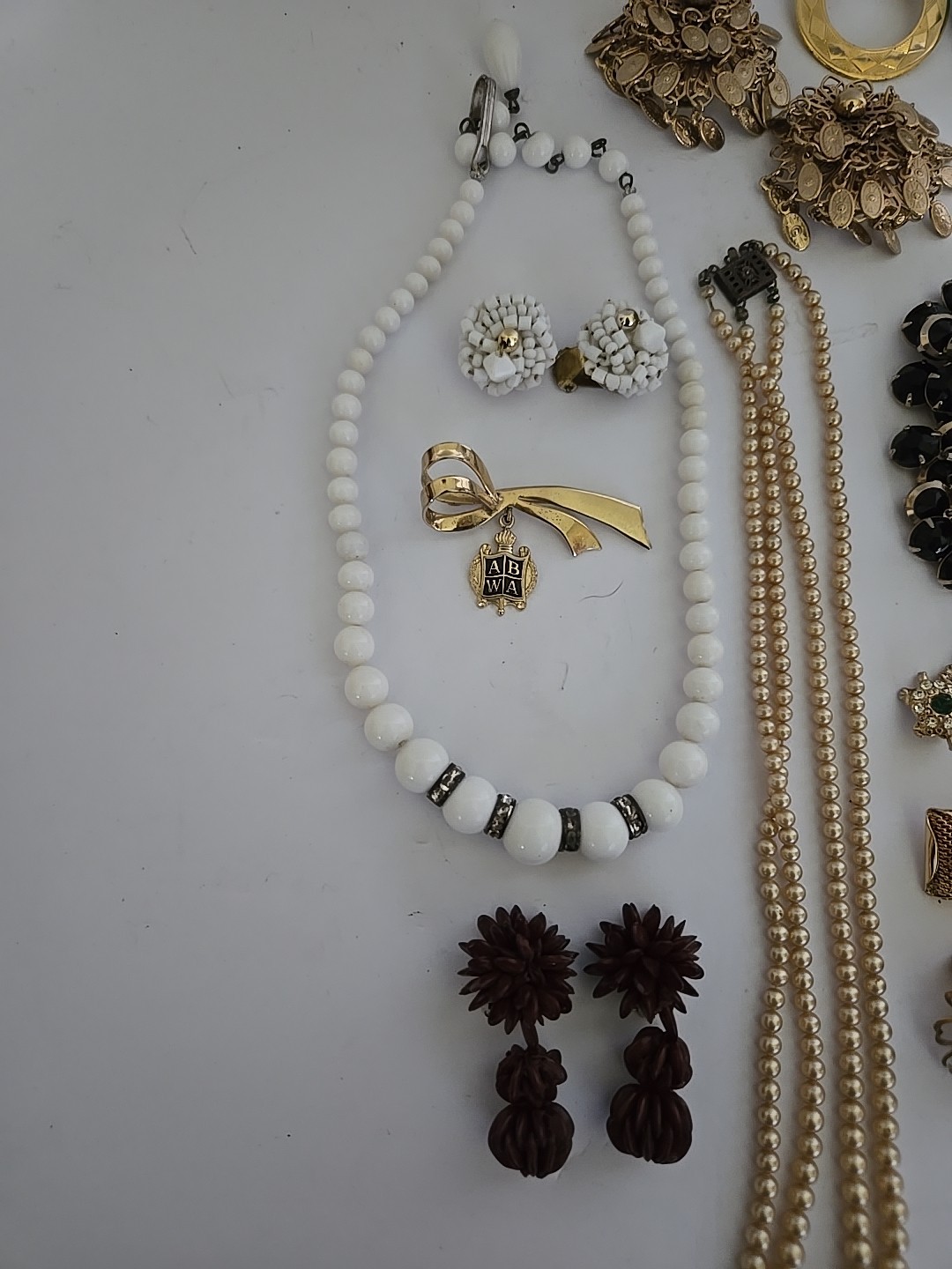 Vtg & Modern & Other Jewelry Lot Earrings Necklaces