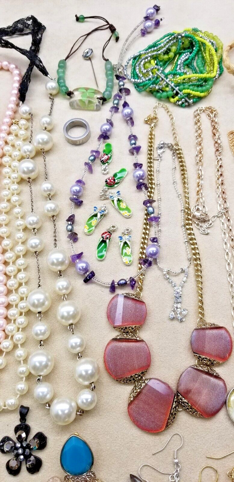 Estate Vintage To Now Junk Drawer Jewelry Lot Unsearched Untested -868 g