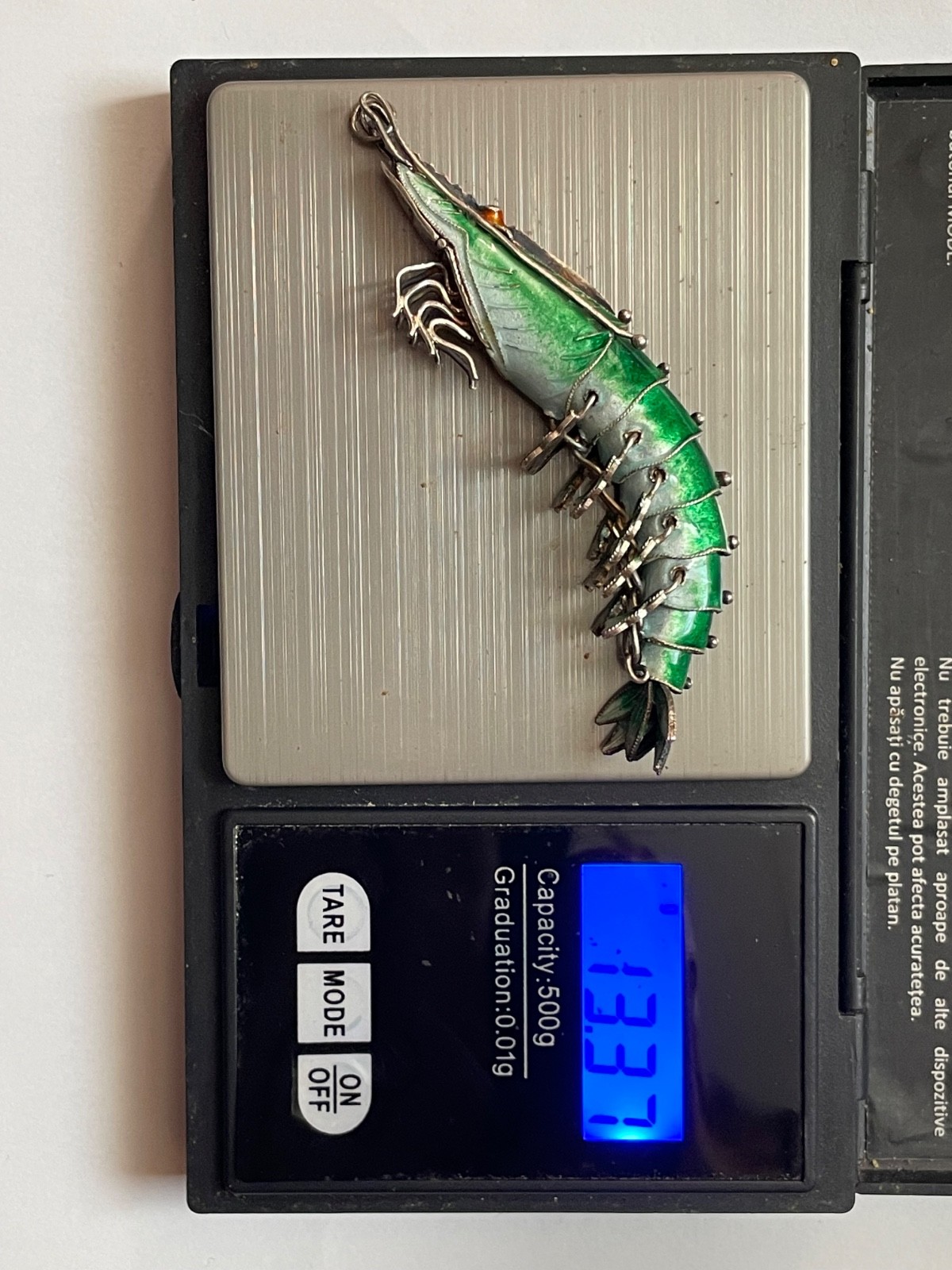 Vintage Chinese Export silver pandantiv