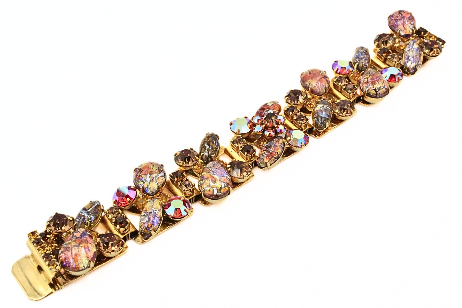 Spectacular Rare! Kramer Of New York Signed Dragons Breath Necklace Parure Set