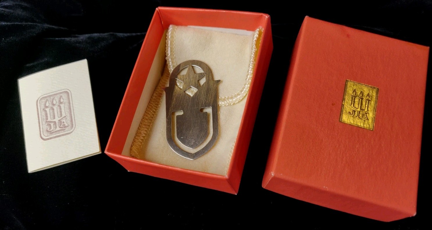 Retired James Avery Sterling Silver 925 Bookmark Texas Themed Star ,Bag Box A&M