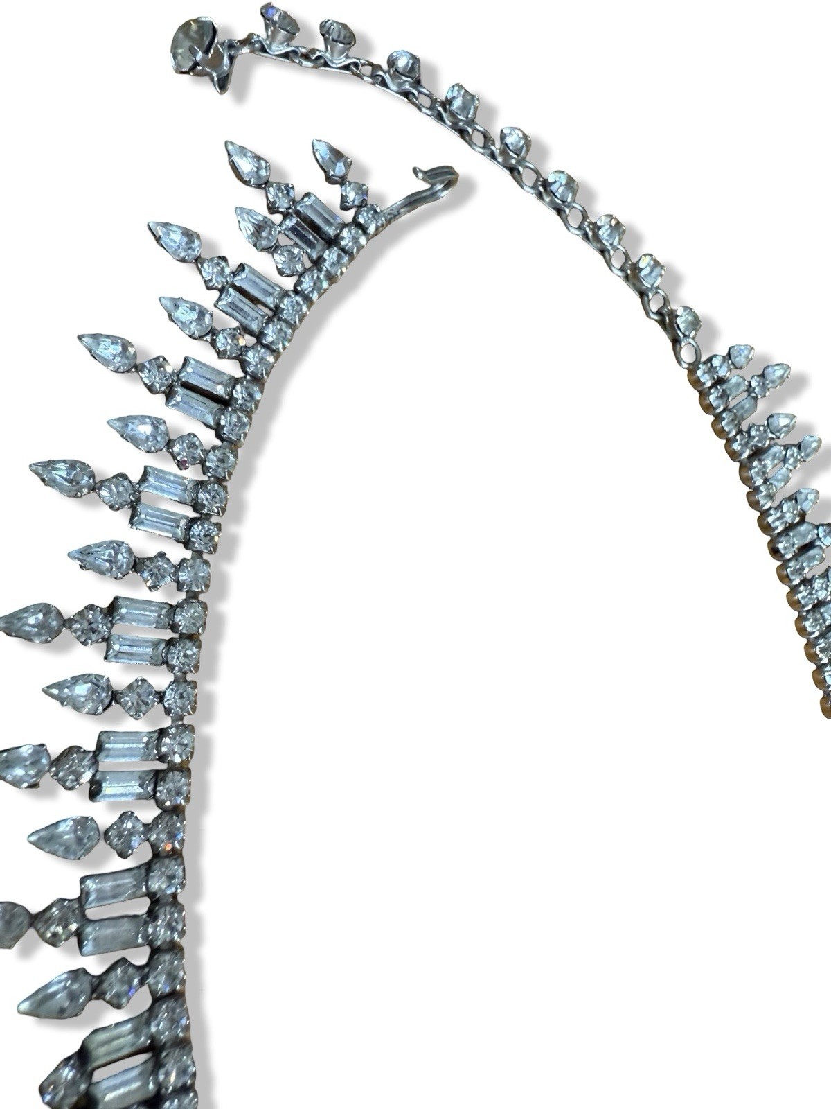Kramer Of Ny Vintage Rhinestone Necklace