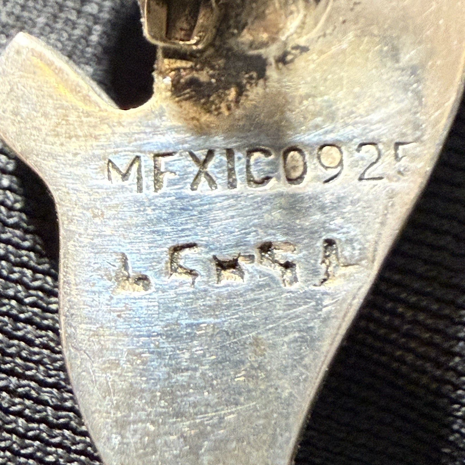 Vintage Mexico 925 Sterling Silver Cat Brooch Modernist Kitty Pin Cat Lovers