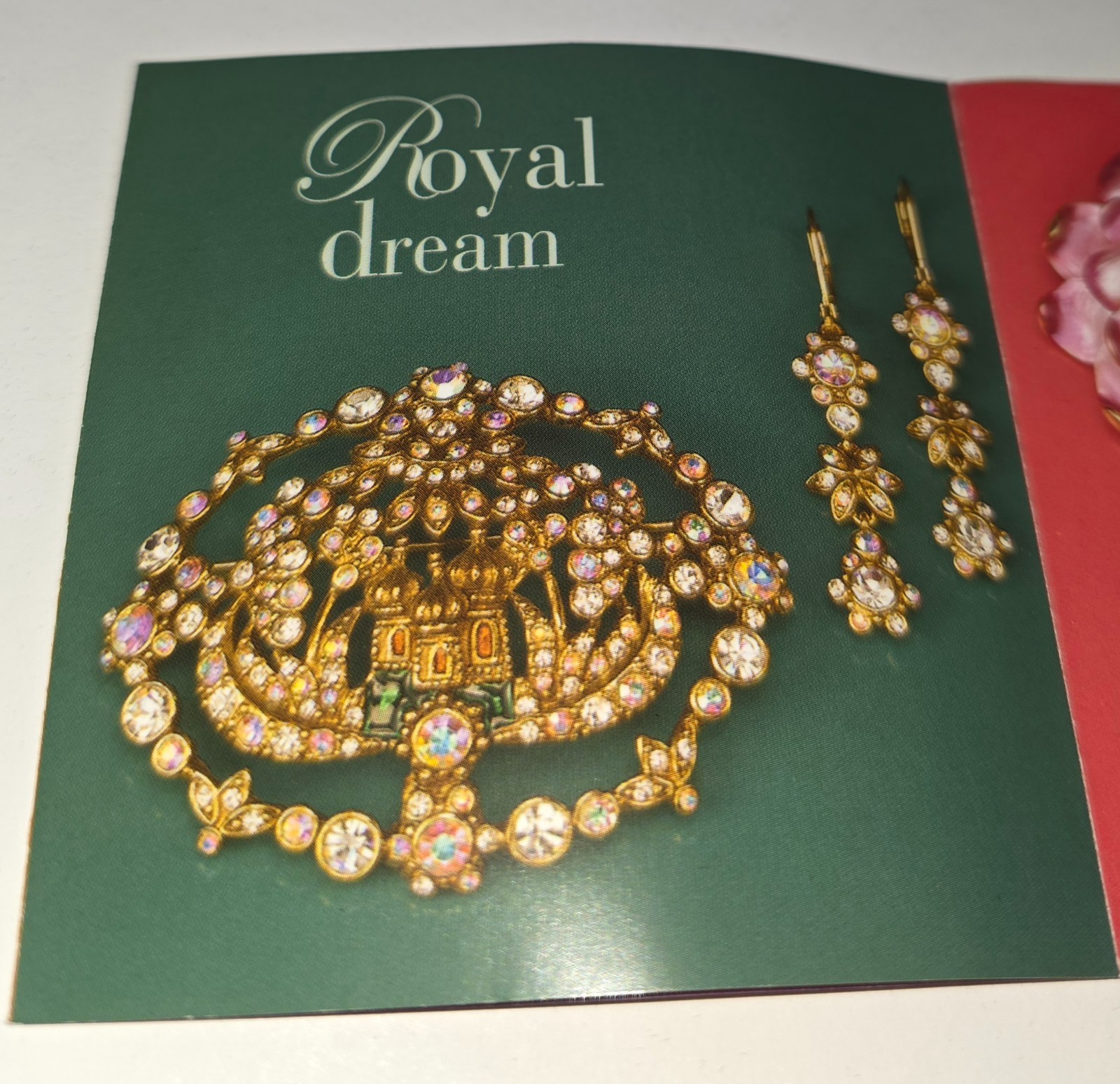joan rivers jeweled secrets keepsake box Royal Dream brooch earrings pin