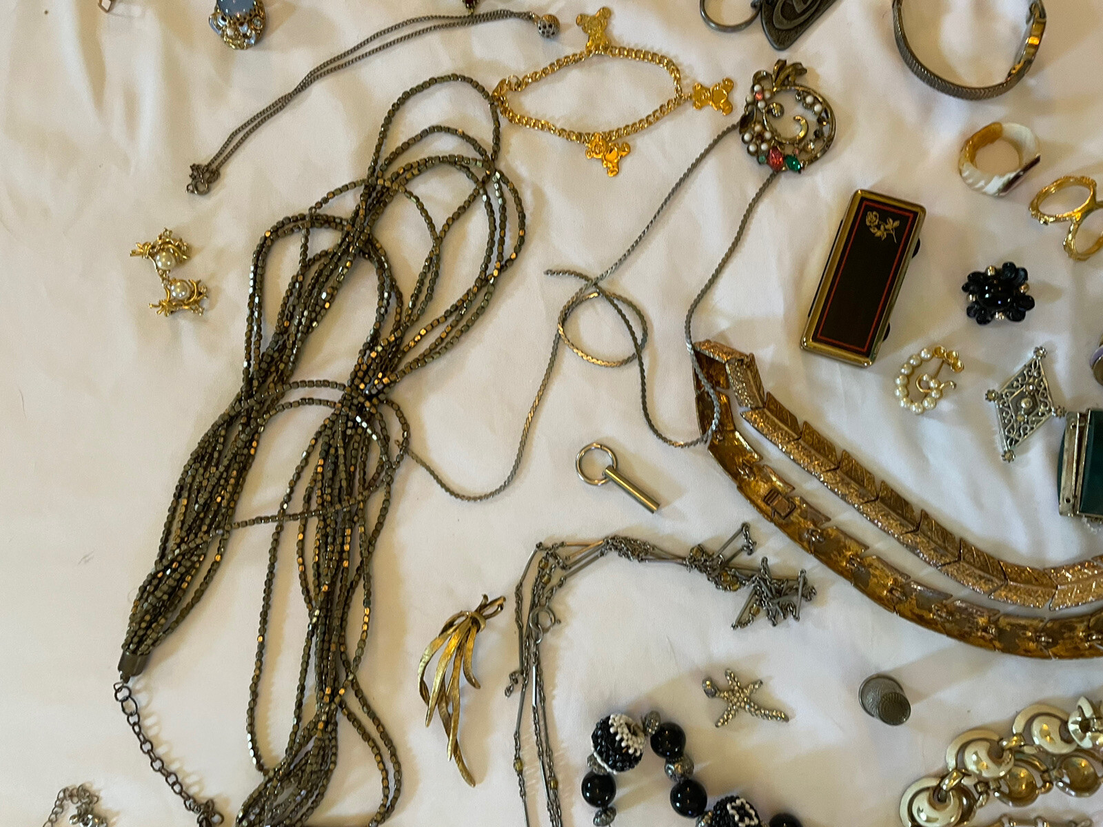 Jewelry Lot Huge Vintage to Now Junk Drawer Craft Repair Some Wear 100 PCs