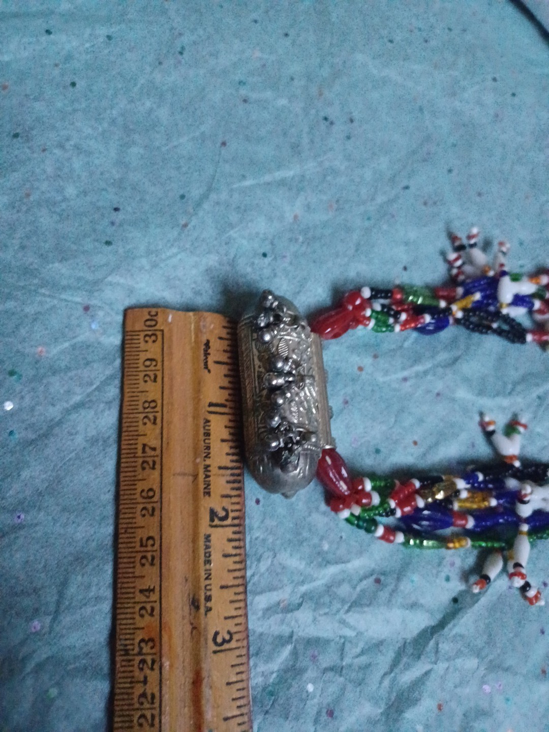 Vintage Tribal Ethnic India Kuchi Necklace Gujarat India . Traditional