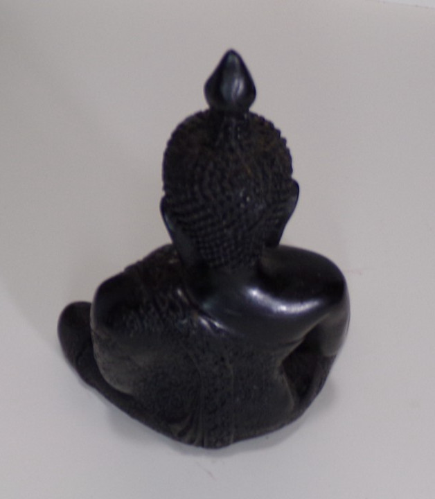 SEATED BUDDHA FIGURINE STATUE 4.5″ x 6″ 14 OZ j88cr V88CR CL88CR