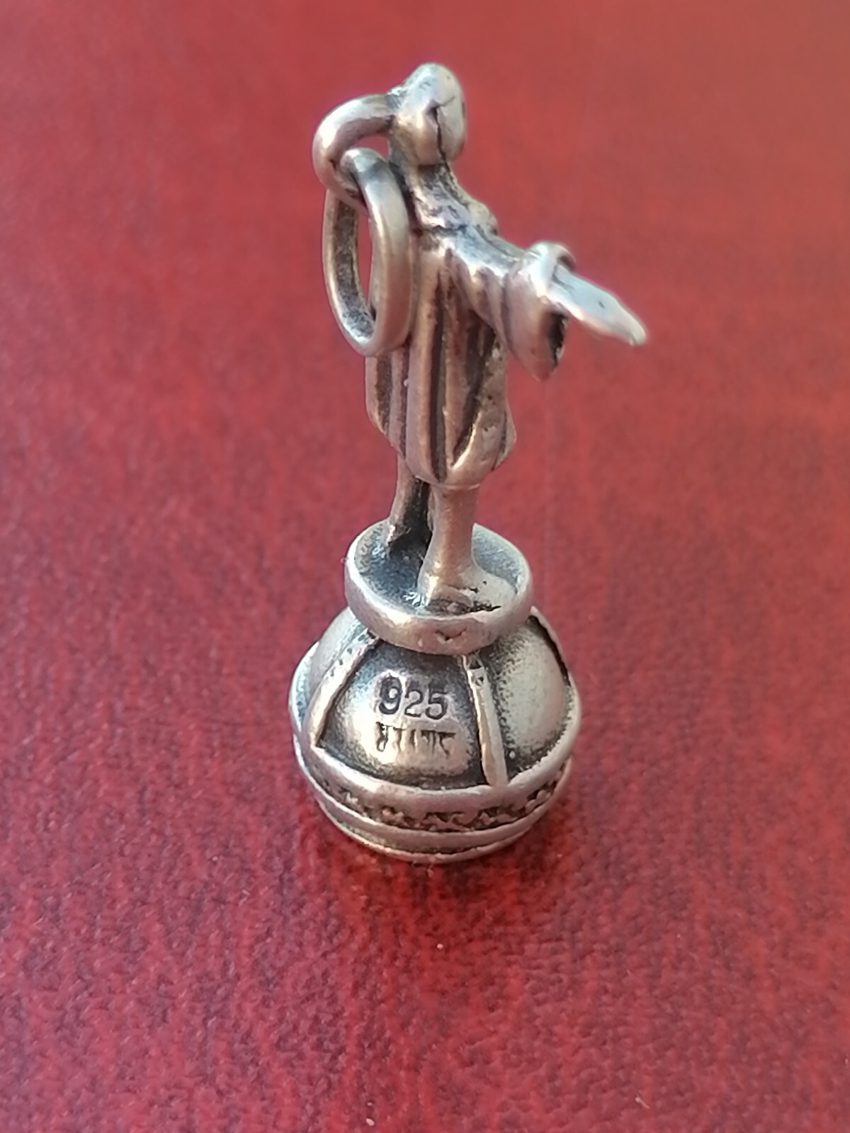 Vintage Sterling Silver 925 Figurine Statue Pendant Luxury Gift Ideas