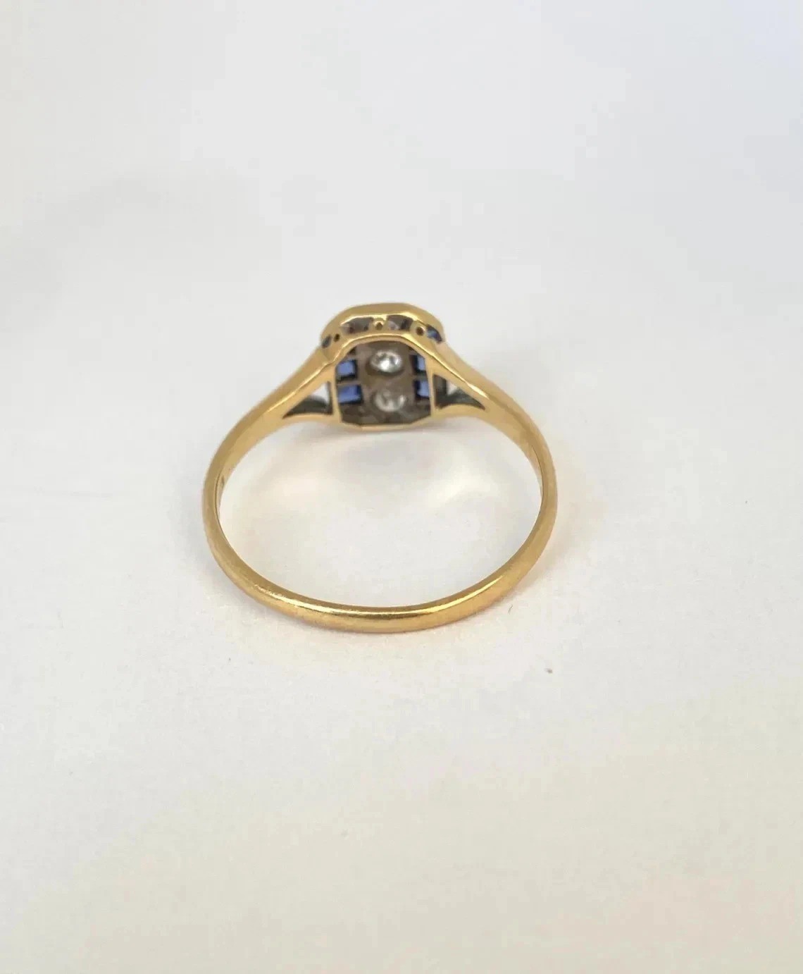 2.55Ct Art Deco Style Lab Created Diamond Anniversary 14K White Gold Finish Ring