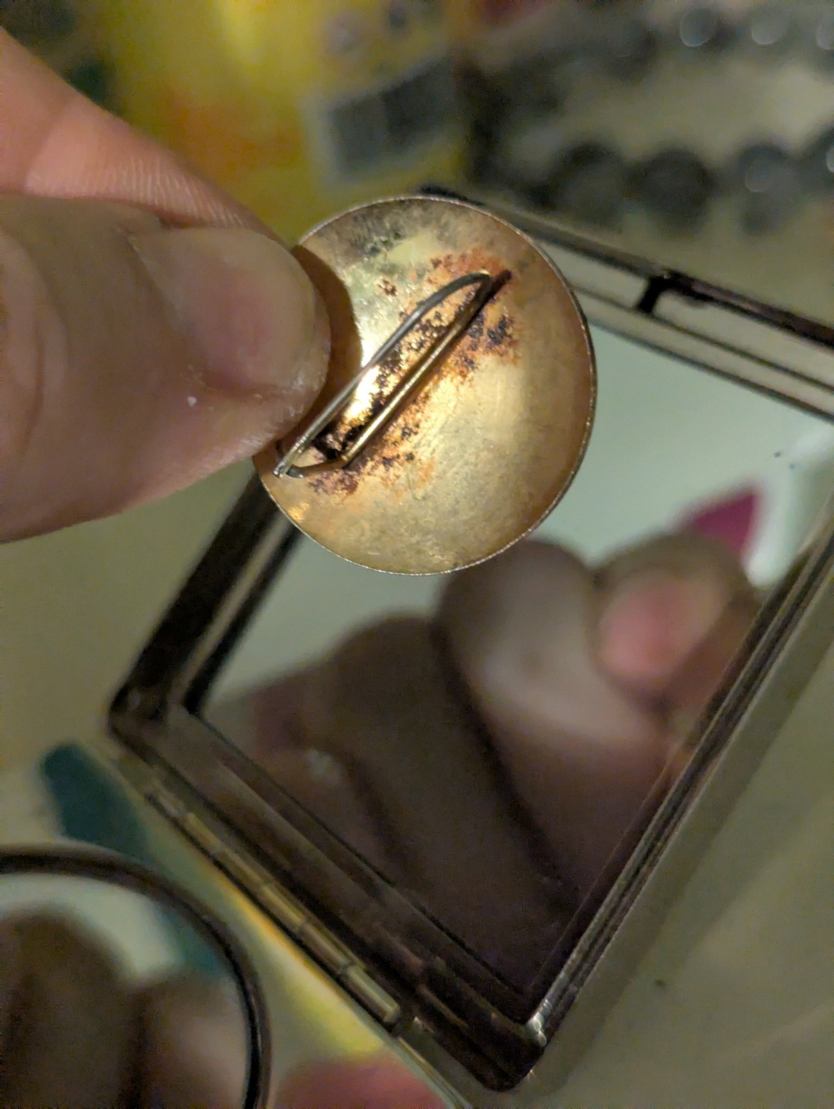 Bronze Colored Pin
