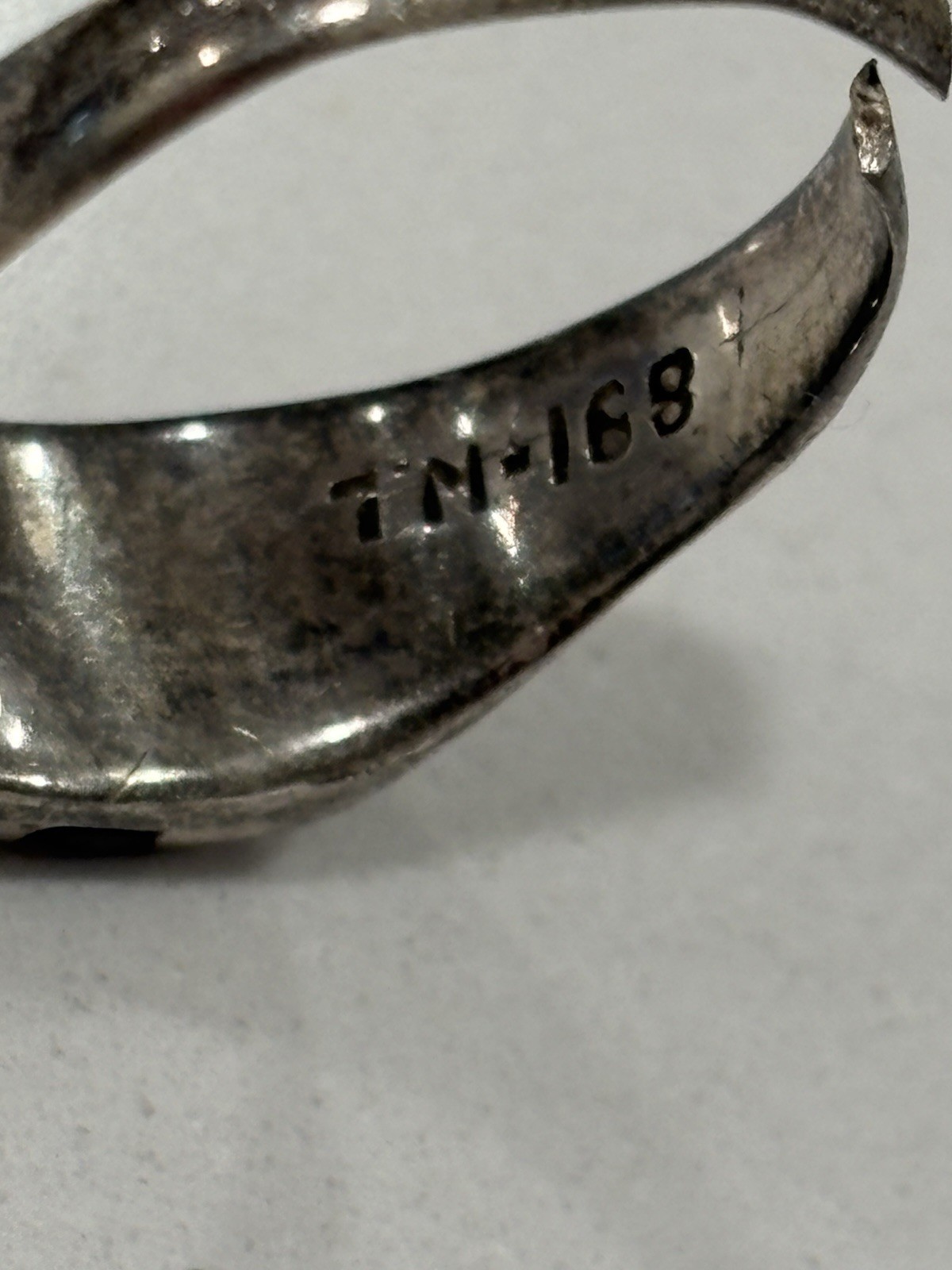 VTG Sodalite Sterling Silver 0.925 Men’s pinky