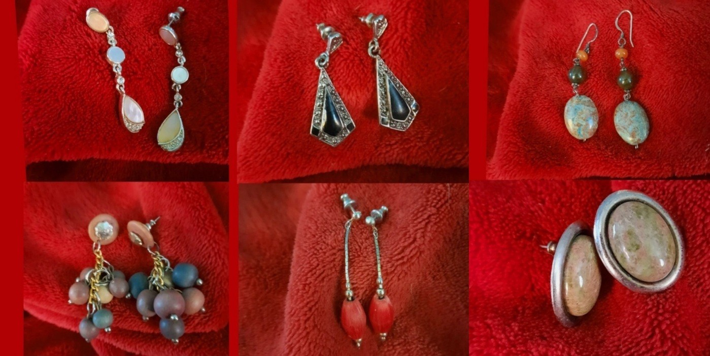 vintage costume jewelry large lot all wearable
