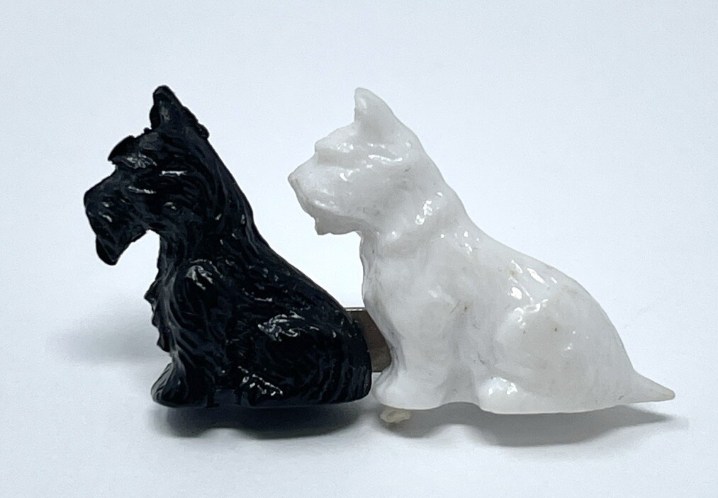 Vintage Scottie Dog Brooch made in Great Britain – Scottish Highland Terrier