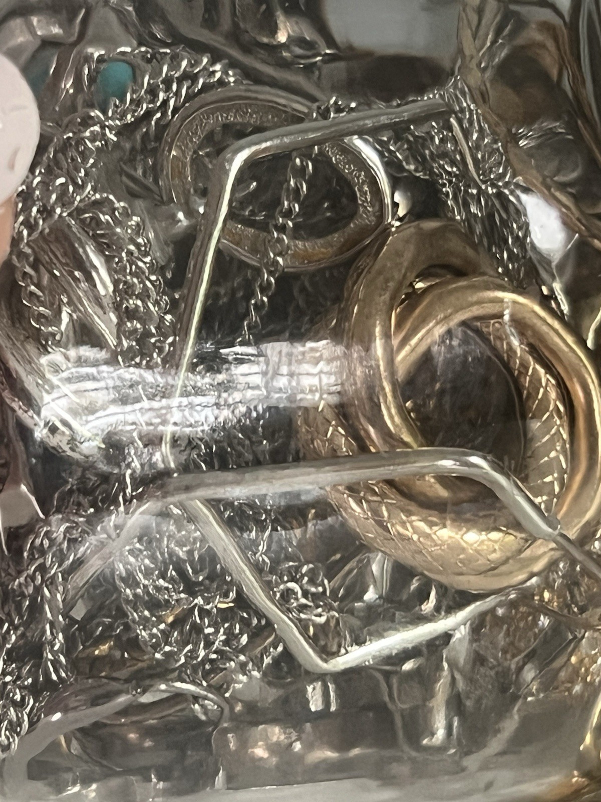 Jewelry Lot :Vintage & Modern Craft Parts : Earrings, Chains & More