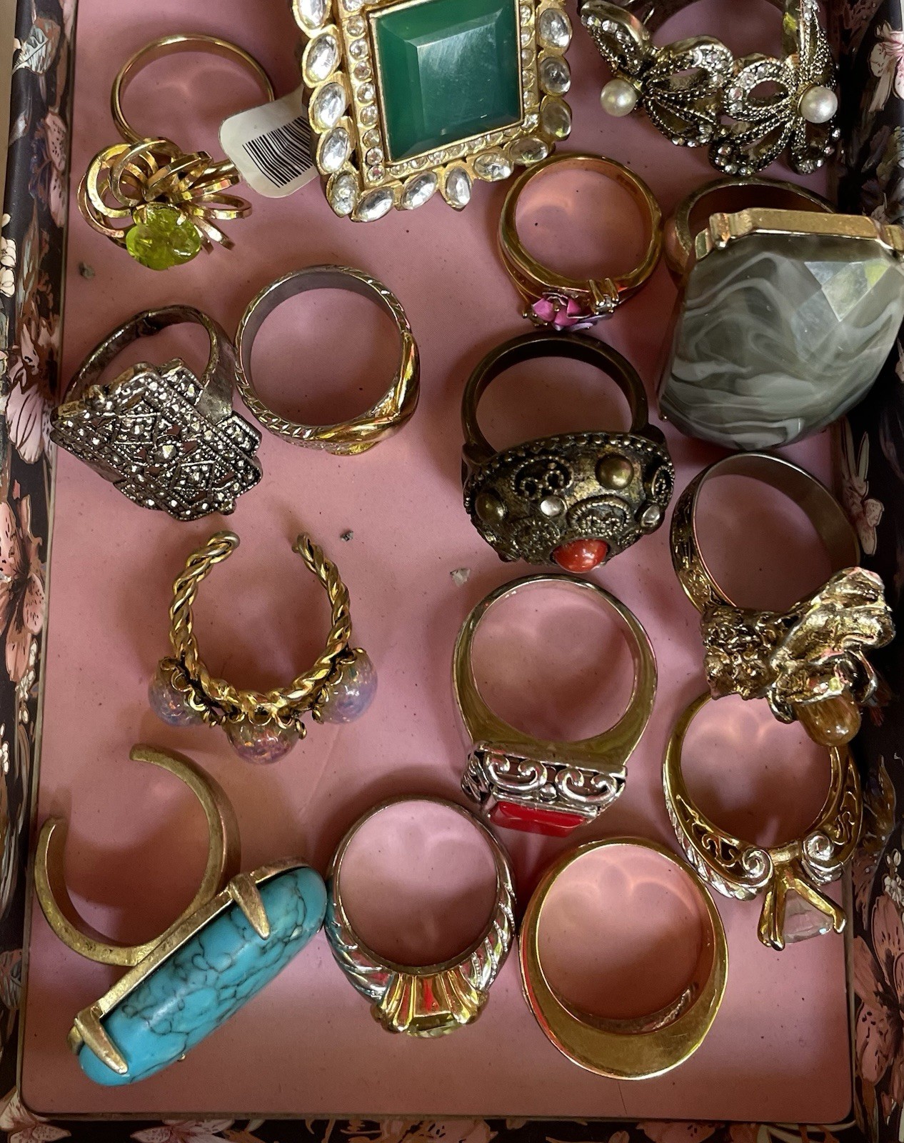 Vintage Mixed Estate Jewelry Mystery Lot – One Gallon Bag – 925 SILVER INCLUDED!