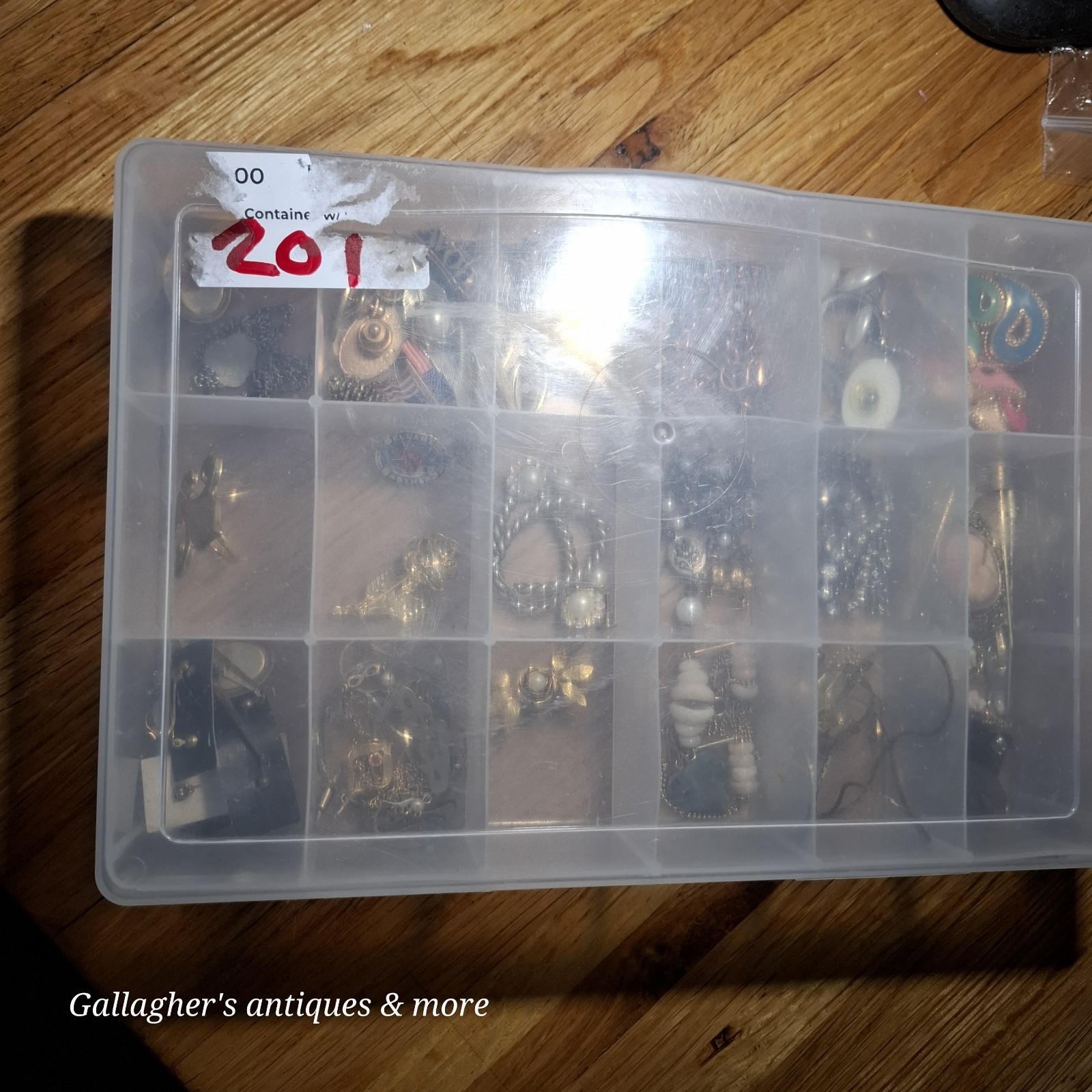 Vintage jewelry lot Broaches earrings charms bracelets Necklace Pins And more