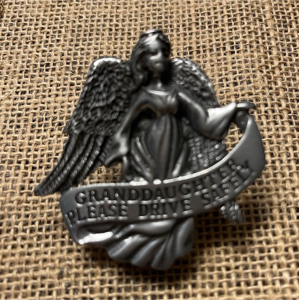 Silver Tone Angel Pin Brooch Christmas Fashion Jewelry Unisex Adults