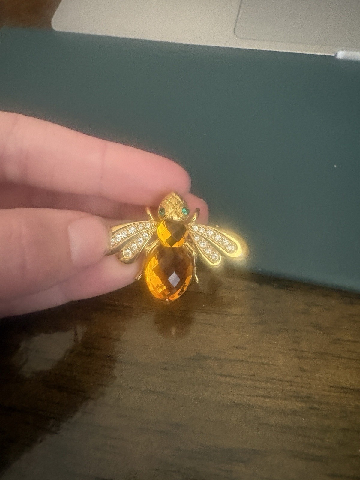 Joan Rivers Classics Figural Bee Brooch Set- 10 Interchangeable Thoraxes