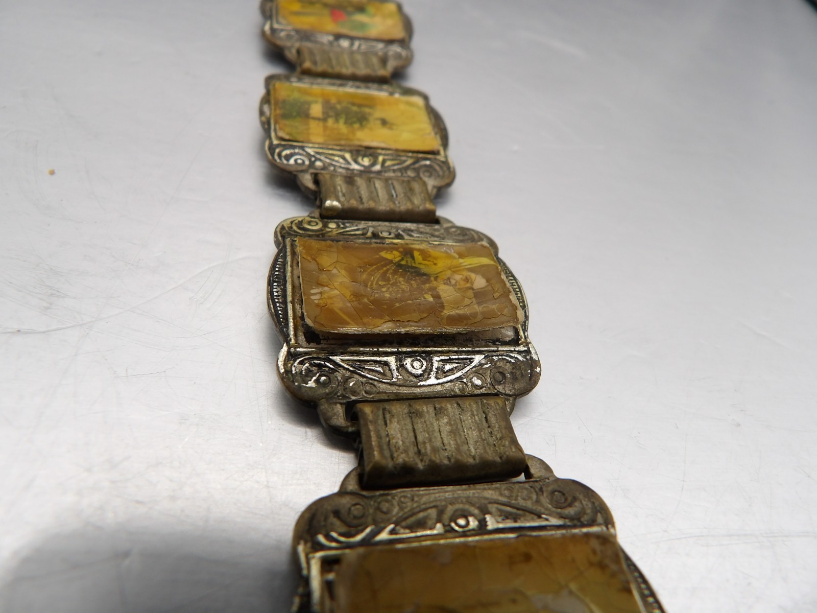 bracelet panels VTG rare piece