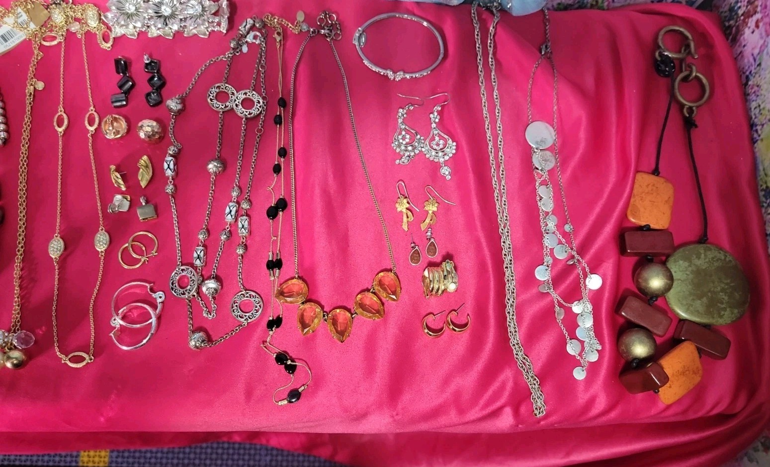 Jewelry Lot, Signed Pieces Trifari, Monet,j. Crew.