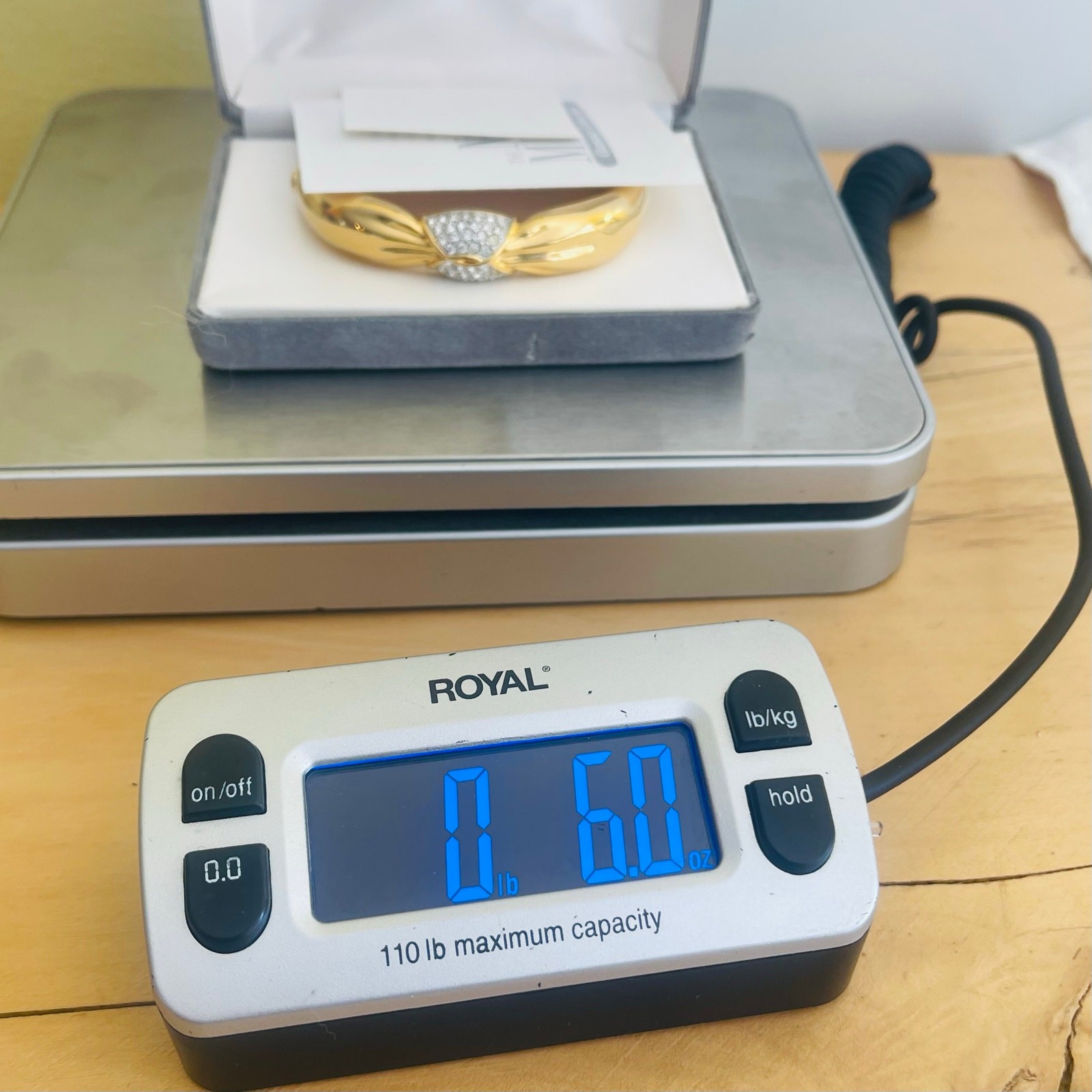 Vtg NOLAN MILLER Pave Crystal Glam Coll Bracelet Bangle Art Deco Revival
