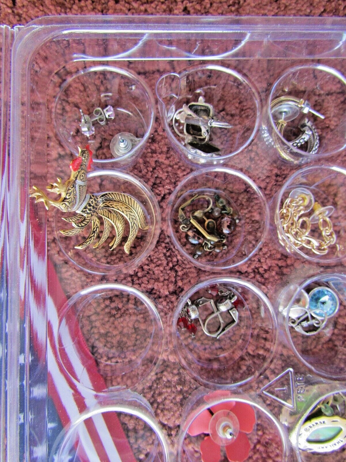 Large set of earrings clean & bright