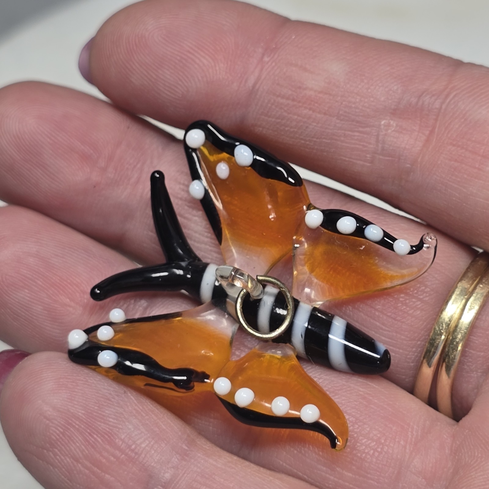 Glass Pendants Earrings Lot Murano Butterfly Re-seller Keep Some Give Some