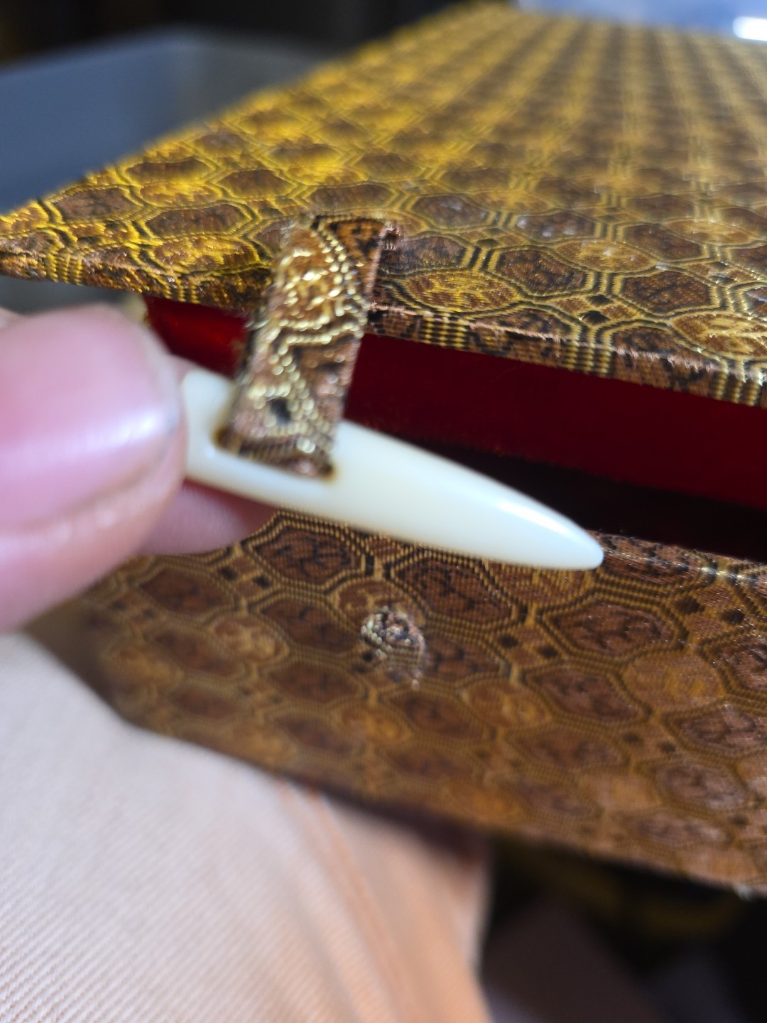 Estate Stunning Jewelry Box With Over 40 Pieces Some Sterling Silver Gold Fill
