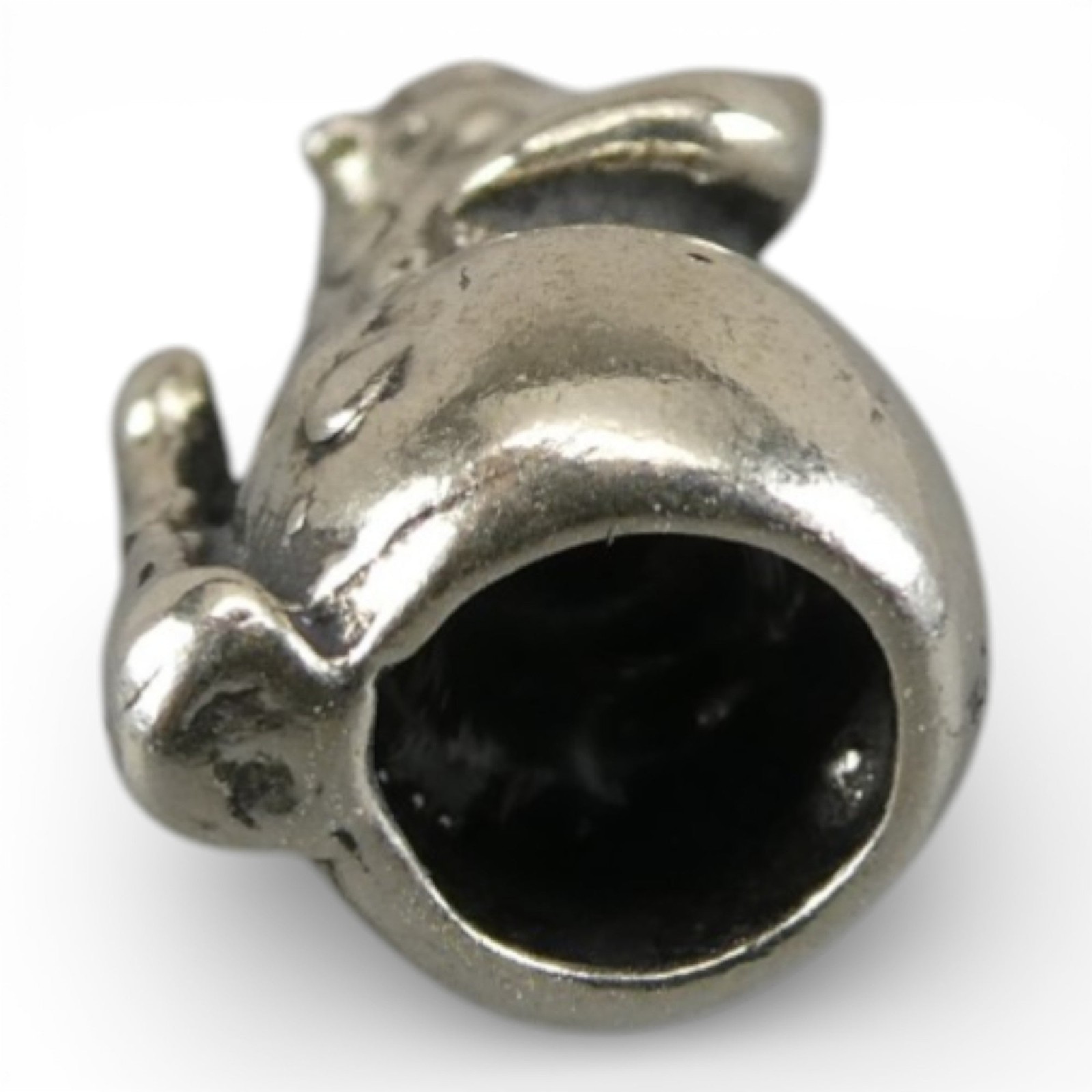 Sterling Silver SNOWMAN Charm for Bracelet by Brown County Silver