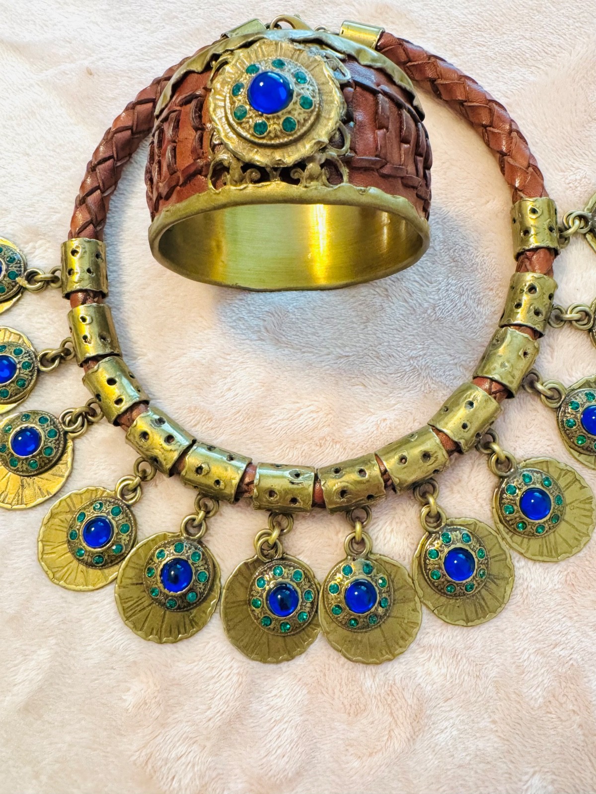 Vintage il Gioiello di firenze Necklace bangle set Rare