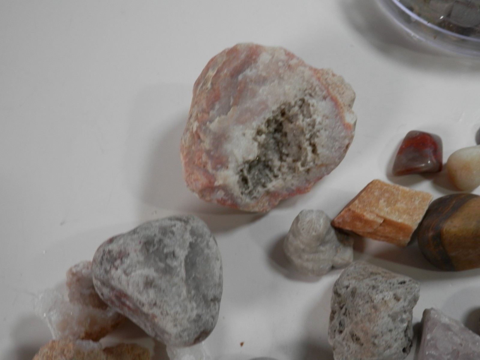 Assorted Gemstone & Agate Rock Lot Polished & Unpolished Loose Multiple Sizes