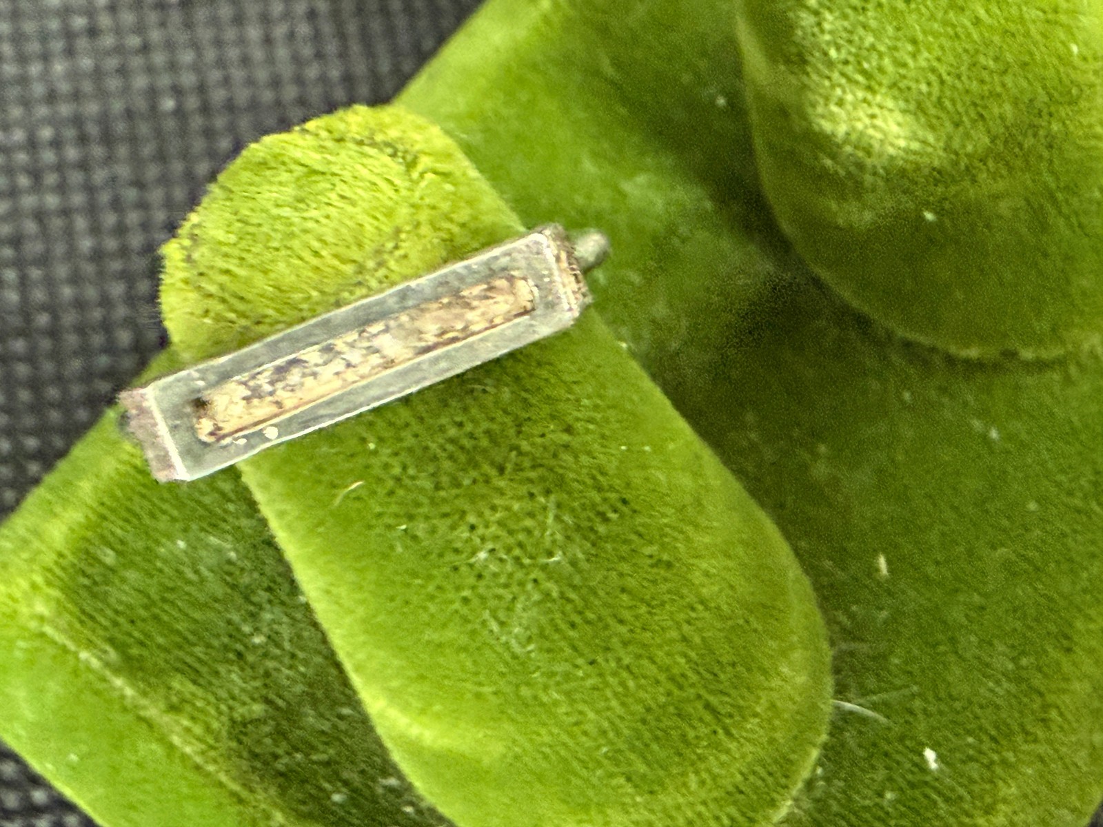 Vintage Sterling Silver Stamped Typebar Monogram “O” Ring Size 6 ADJUSTABLE