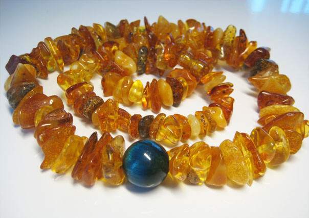 Genuine Massive Amber Beautiful Baltic Amber Necklace 46 gr 23 inches !!!