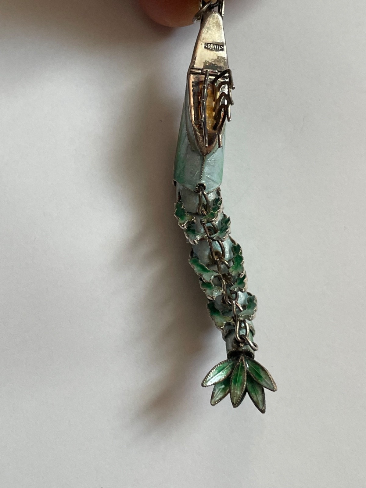 Vintage Chinese Export silver pandantiv