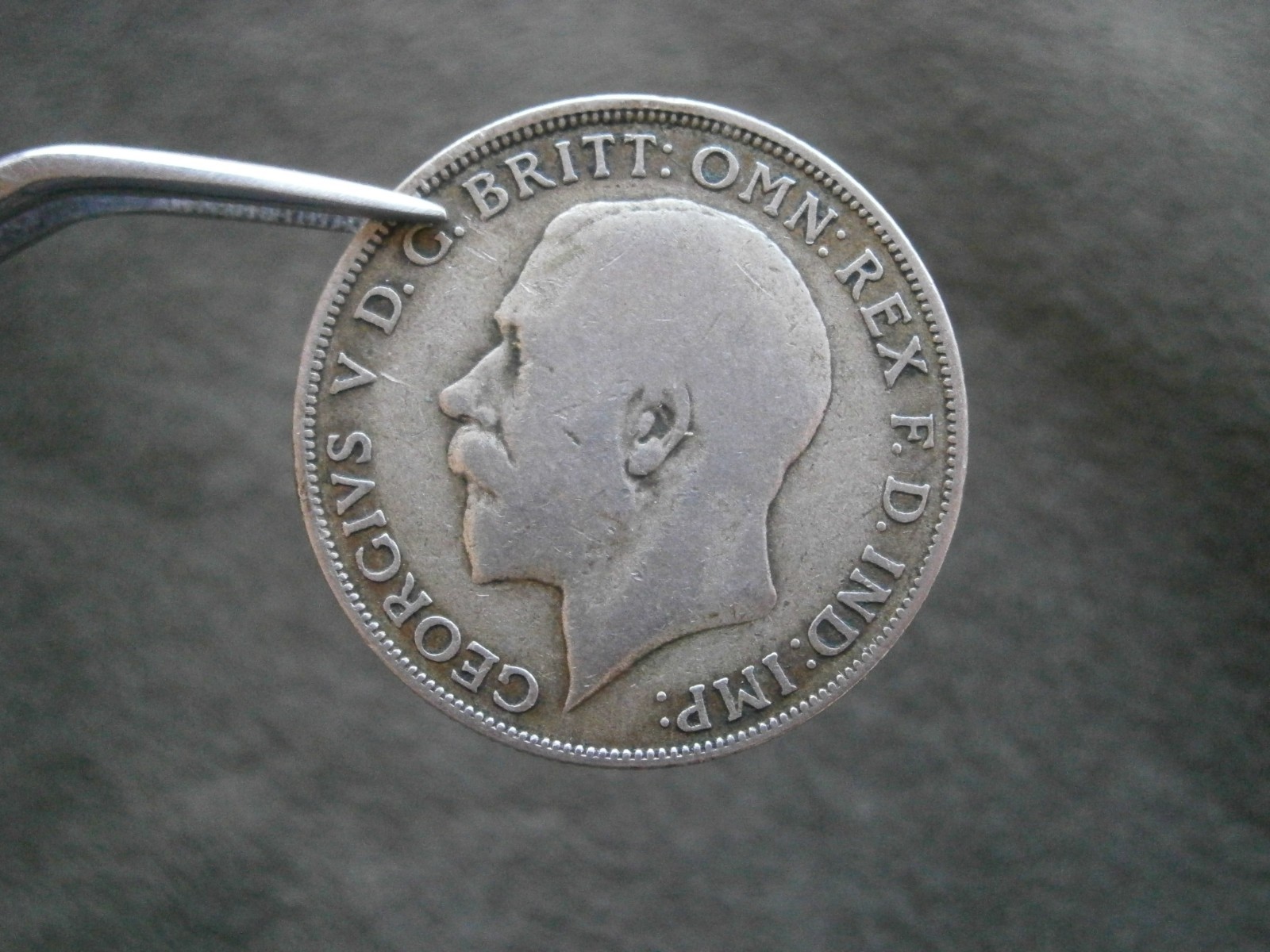 George V Florin Great Britain .500 Silver Coin ~ 1921 ~ 11.1g