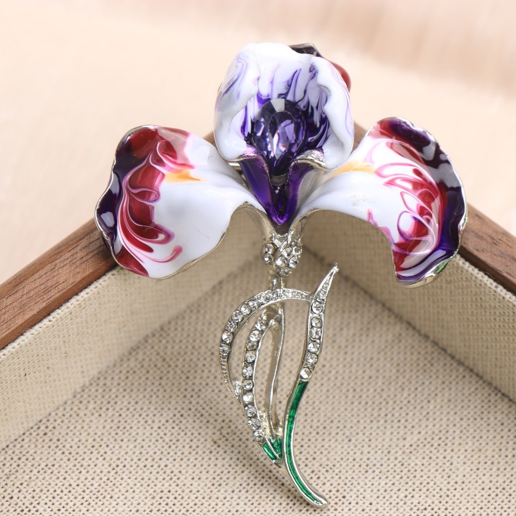 Floral Design Brooch Jewelry Accessories Holiday Party Couple Surprise Gift