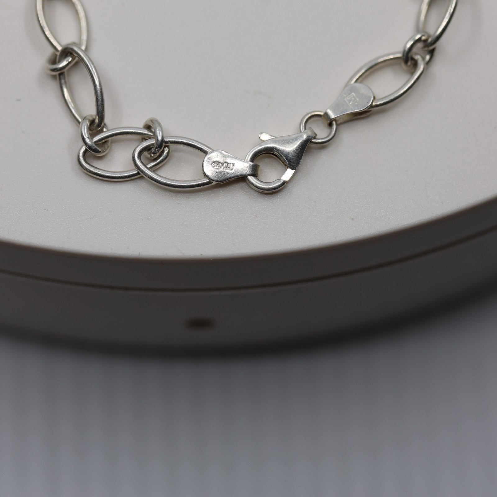 Chain Link Bracelet Sterling Silver