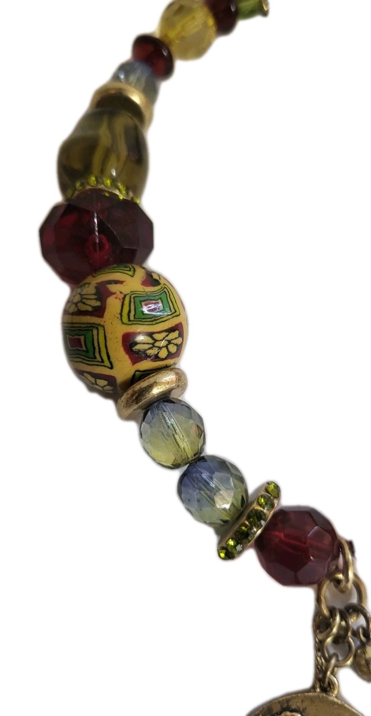 PILGRIM DANISH DESIGN Beaded Necklace Colorful