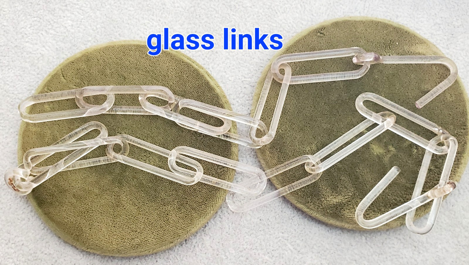 Antique Deco Vintage Glass Jewelry Repair Parts Pieces Scrap Craft Lot