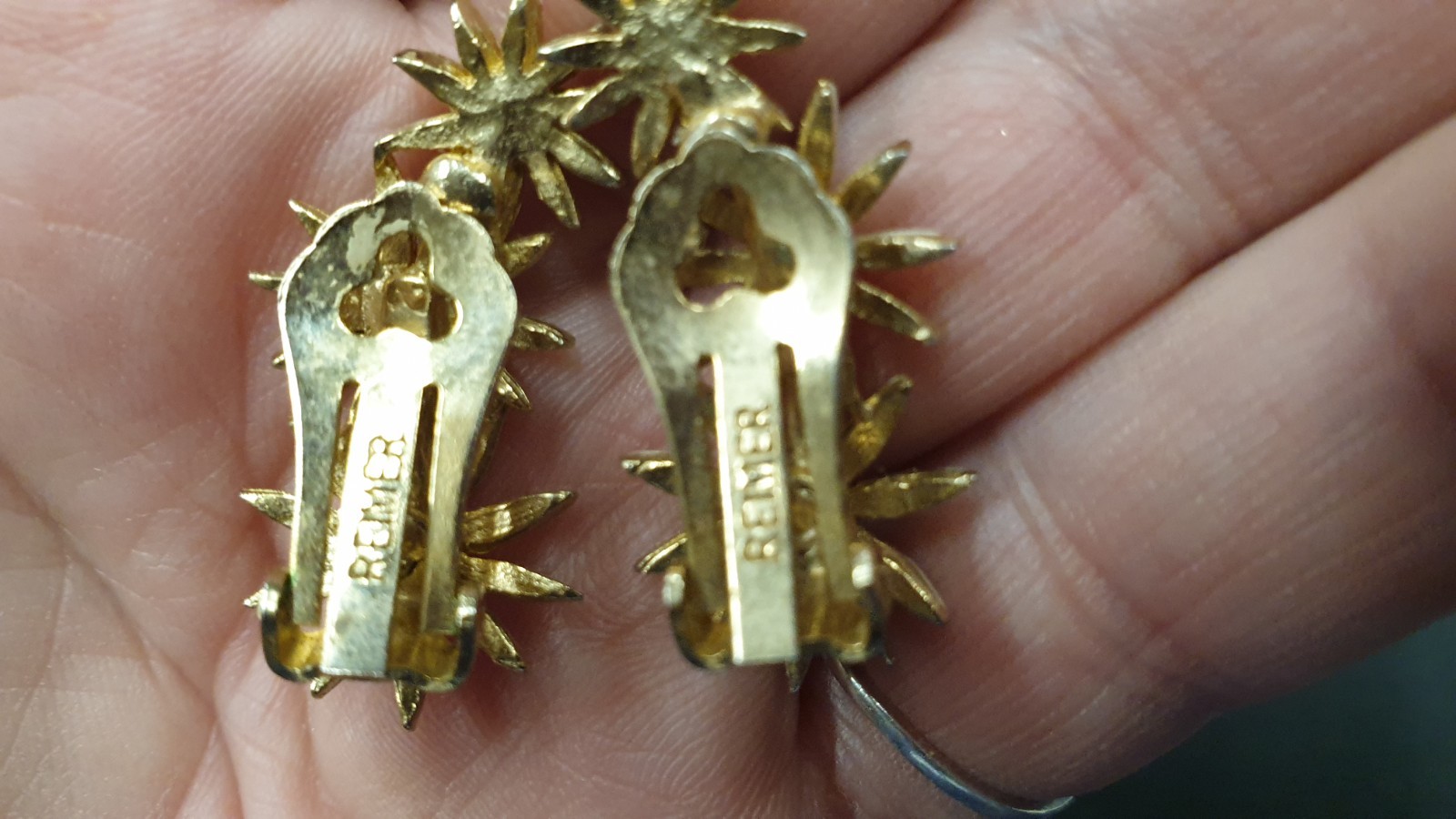 Elizabeth Reimer Vintage & Incredibly Desirable Brooch & Earrings Set… So Rare