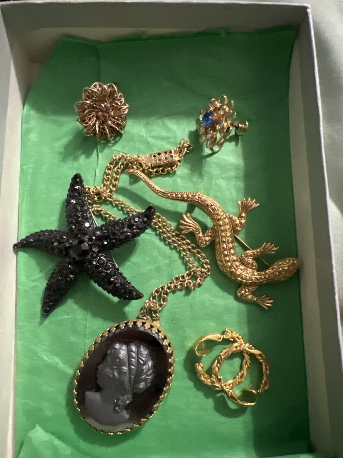 Suprise Vintage Estate Jewelry Mystery Lot – Bold Statement Pieces