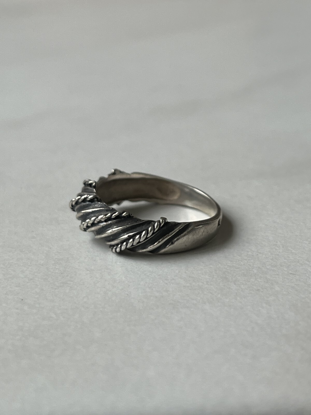 USSR 925 Silver Ring Women’s Vintage Size 6.5 / 17 Soviet Jewelry