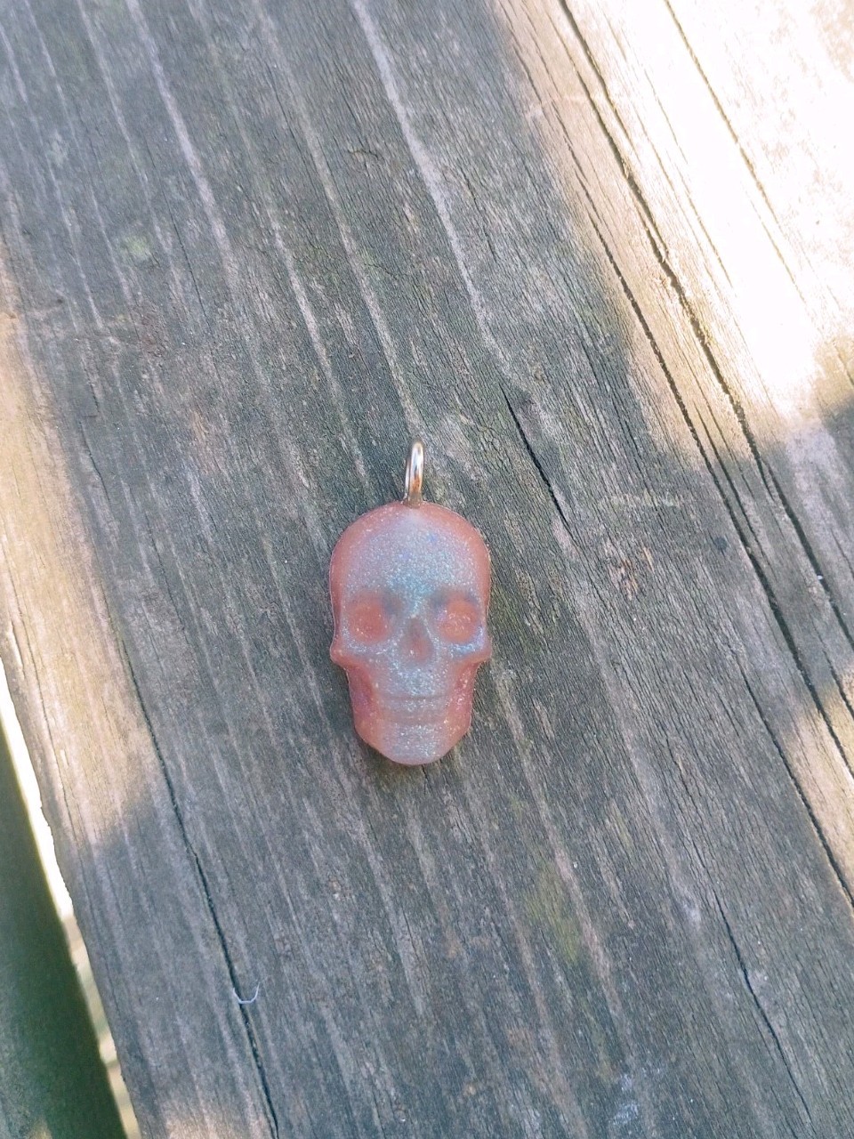 gummy color- Skull Charm Pendant – Unisex Adults Skeletons & Skulls Theme