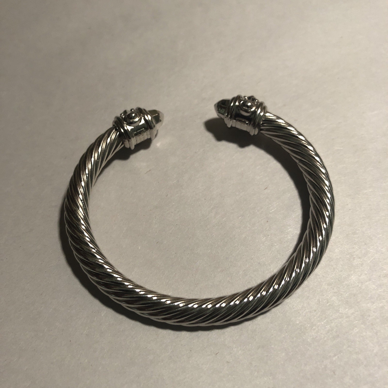 Vintage Cable Cuff Bracelet