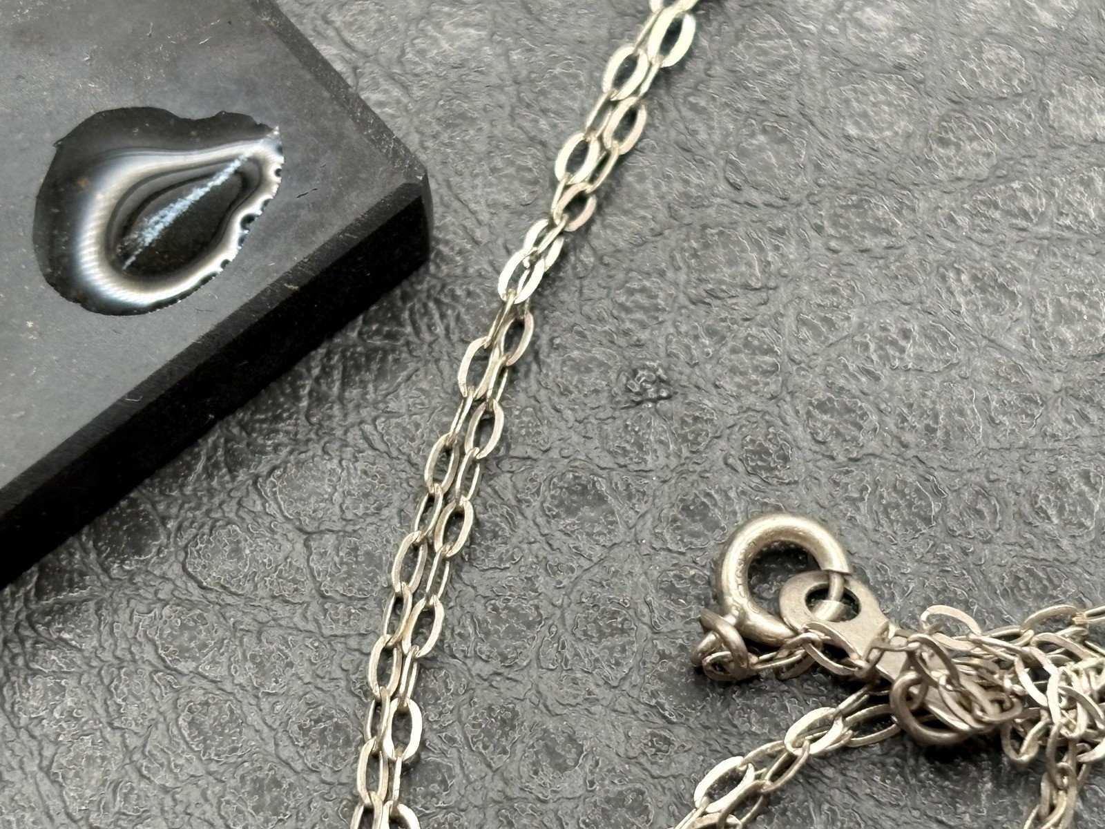 Sterling Silver Filigree Butterfly Pendant Necklace w/ Aurora Borealis