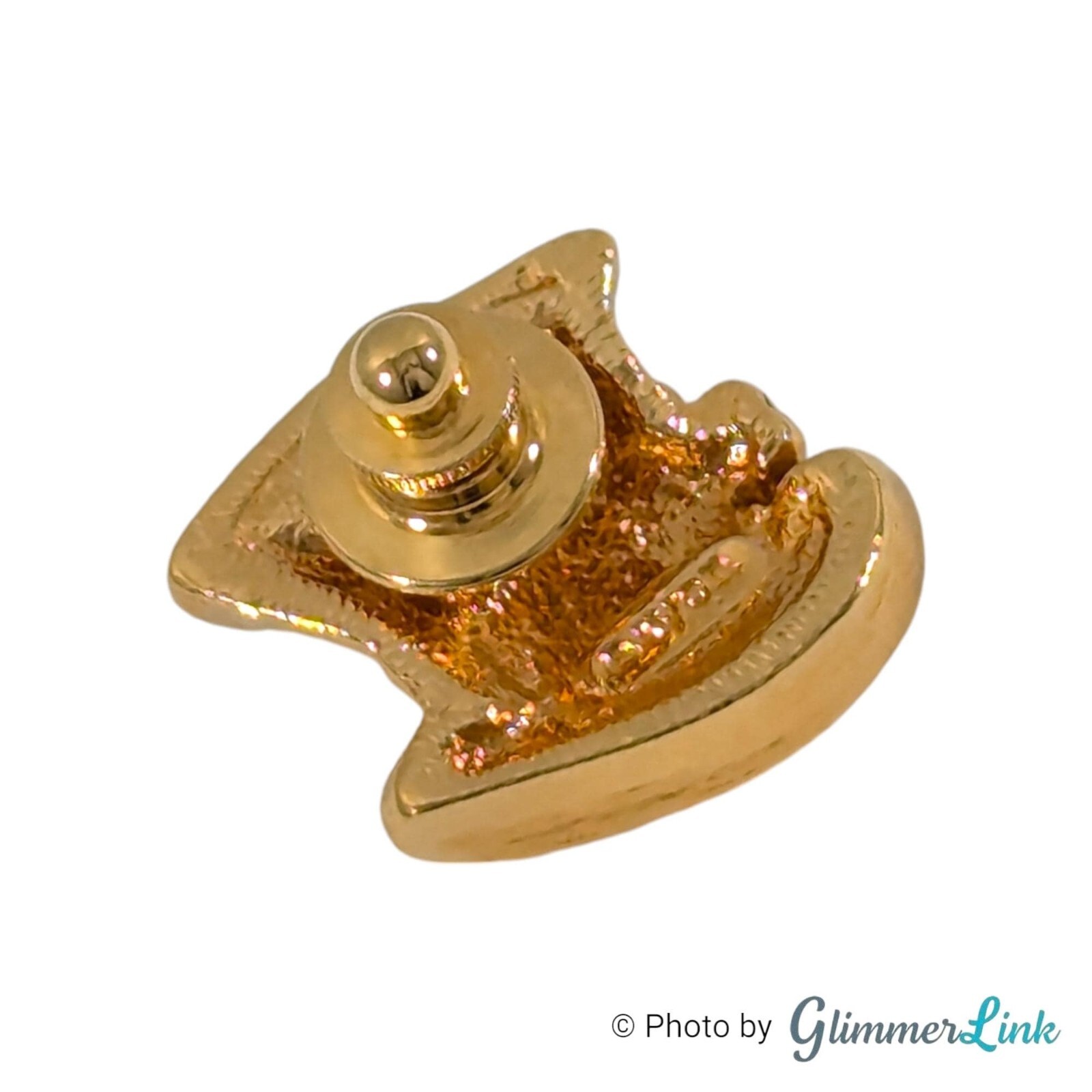 Vintage 90s Avon Hats Off To Luck Lucky Leprechaun Hat Gold Tone Pin